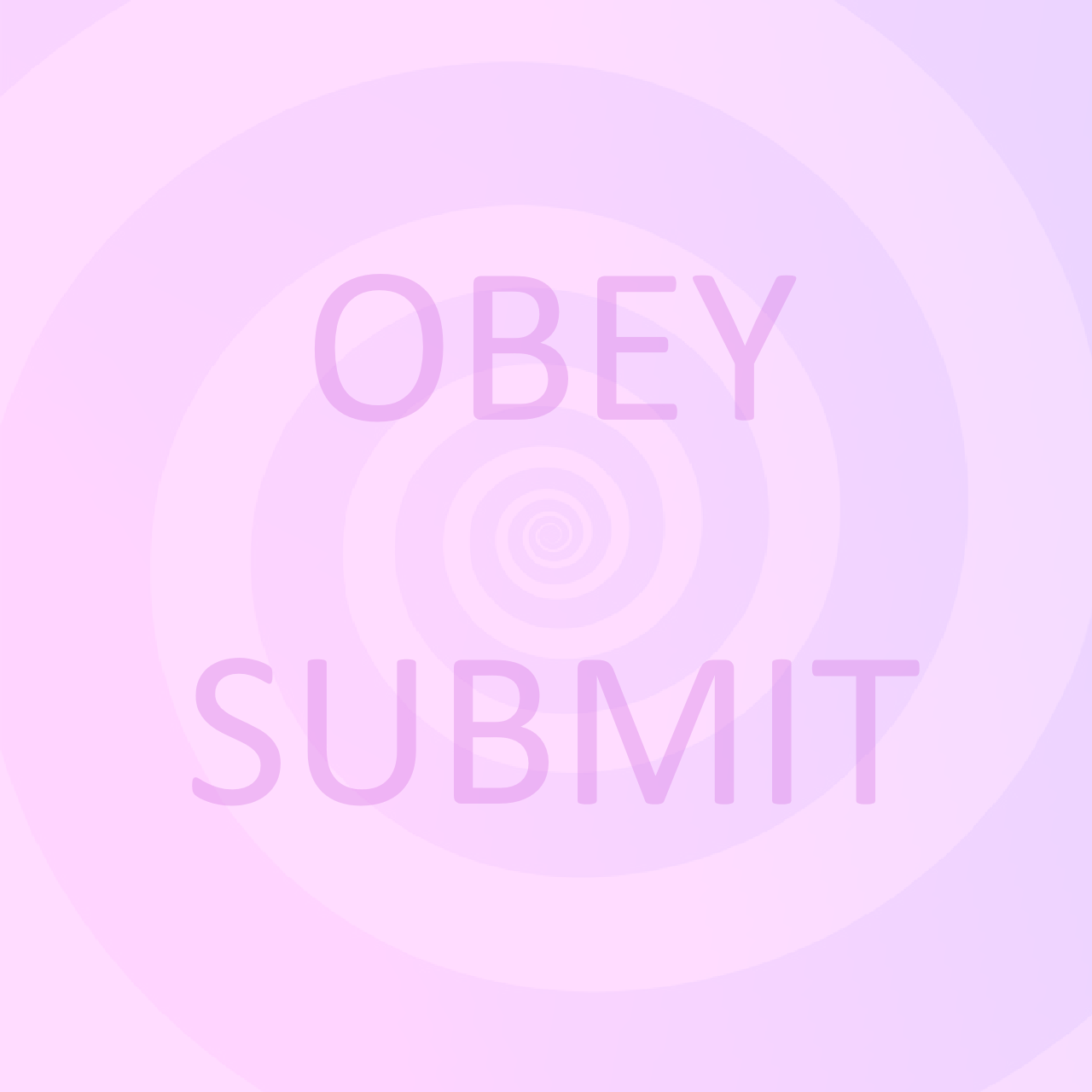 Hypnosis Spiral (Obey & Submit)
the hypnosis overlay with the words obey and submit
Keywords: Hypnosis