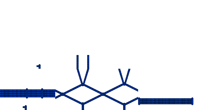 Blue Toe Tie Ropes
