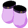 magenta mittens icon
